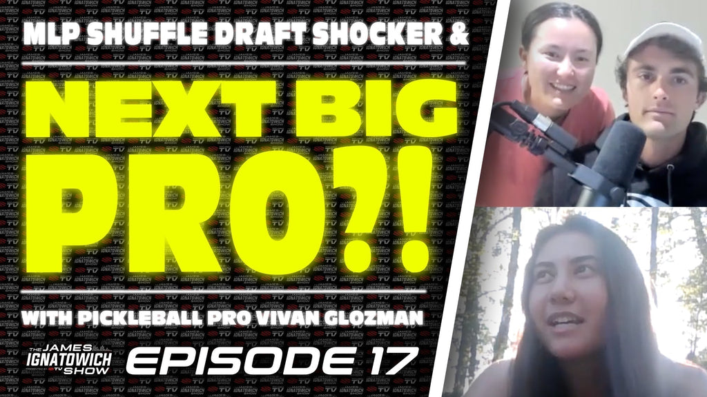 Vivian Glozman on her blossoming pro pickleball career, tennis background, and upcoming partnerships — The James Ignatowich Show on SelkirkTV