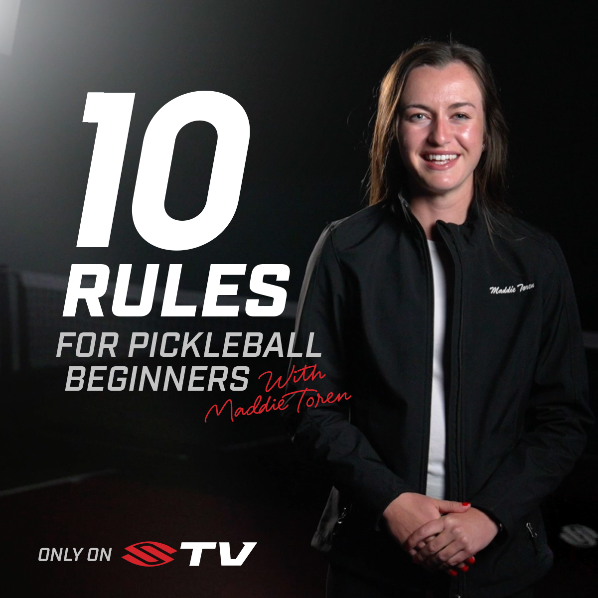 10 rules for pickleball beginners with Maddie Toren. Only on Selkirk TV.