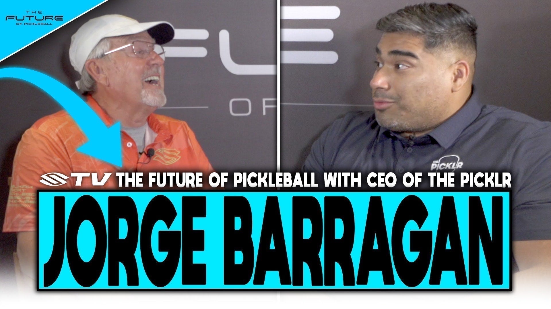 Jorge Barragan and Paul Olson discussing pickleball on SelkirkTV