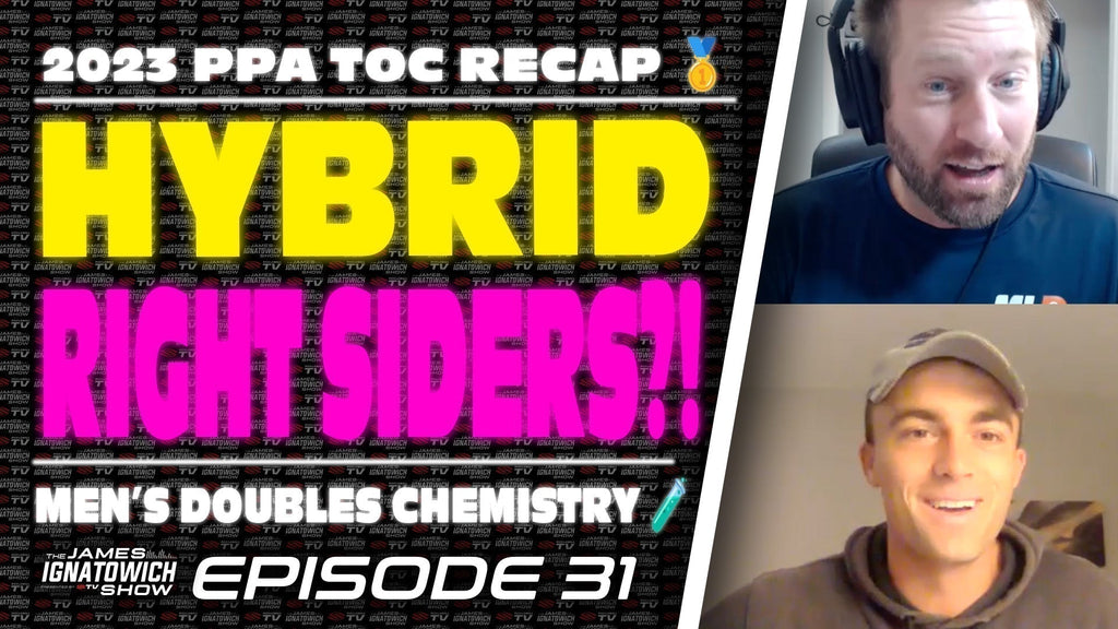 Breaking down the PPA Tournament of Champions and the Selkirk Sweep — The James Ignatowich Show on Selkirk TV