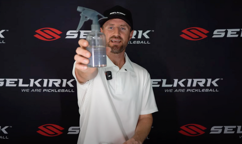 How to clean your pickleball paddle faces