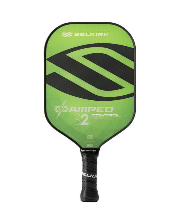 Green Selkirk AMPED Control - S2 Pickleball Paddle - $160