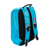 Selkirk Sport Core Line Day Bag Pickleball Backpack in navy, pink, red, purple, blue, black, and green.