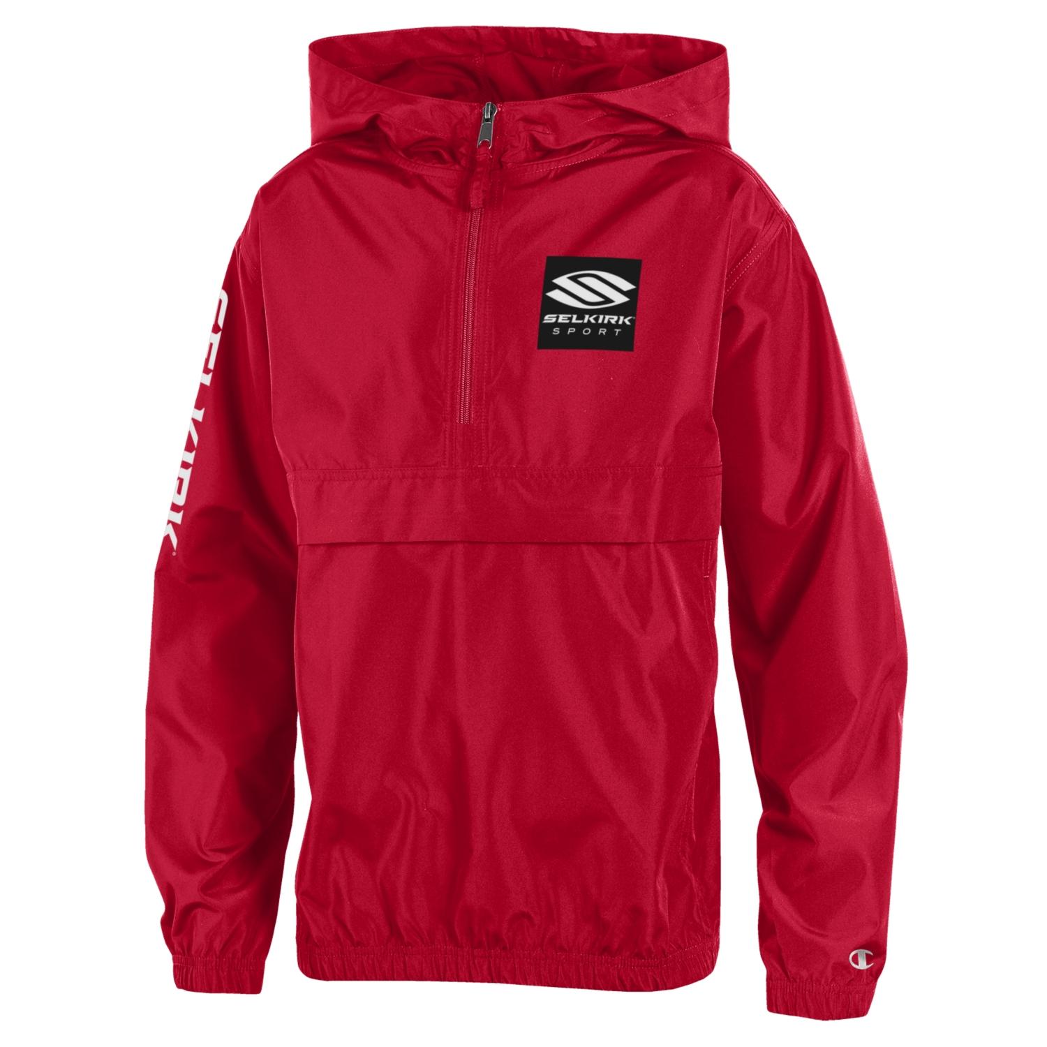 ChampionYouthPackableJacketRed
