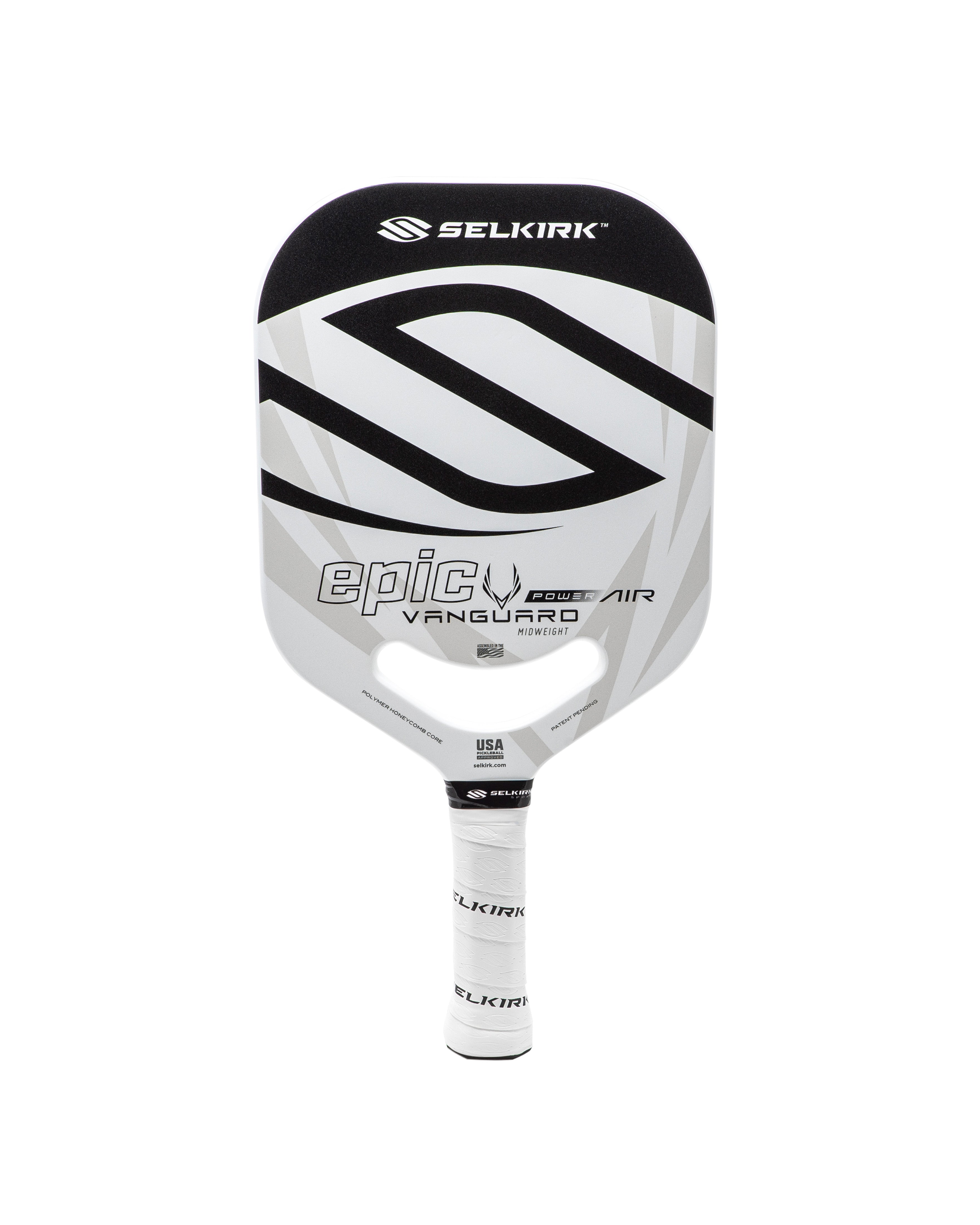 Black Selkirk Vanguard Power Air - Epic - Pickleball Paddle