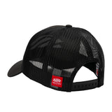 Selkirk Sport Amped Trucker Pickleball Hat in purple, blue, green, red, gray, black, and white.