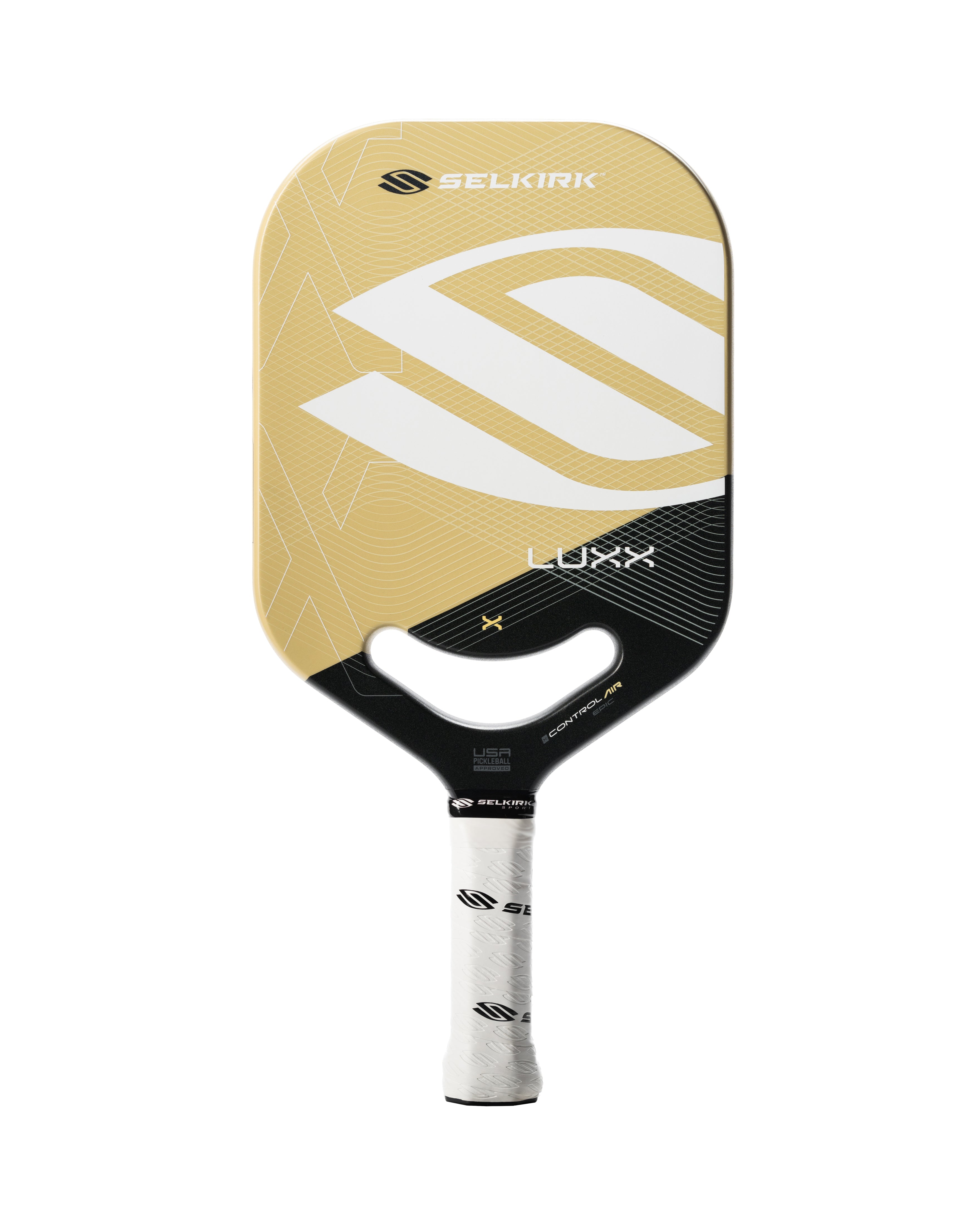 Gold Selkirk Luxx Control Air - Epic - Pickleball Paddle