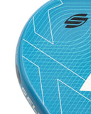 Selkirk Luxx Control Air S2 Pickleball Paddle in red, gold, and blue.