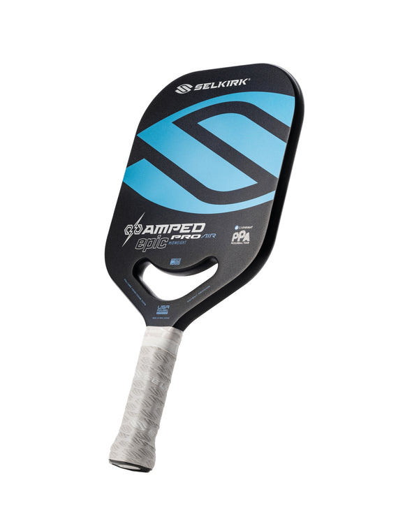 Introducing the Selkirk AMPED Pro Air Epic pickleball paddle, with a blend of power and control. The AMPED Pro Air Epic paddle from Selkirk Sport in the Jack Sock-signature color. USA Pickleball-approved.
