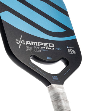 Introducing the Selkirk AMPED Pro Air Epic pickleball paddle, with a blend of power and control. The AMPED Pro Air Epic paddle from Selkirk Sport in the Jack Sock-signature color. USA Pickleball-approved.