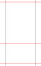 S2 paddle shape with red lines indicating sizing