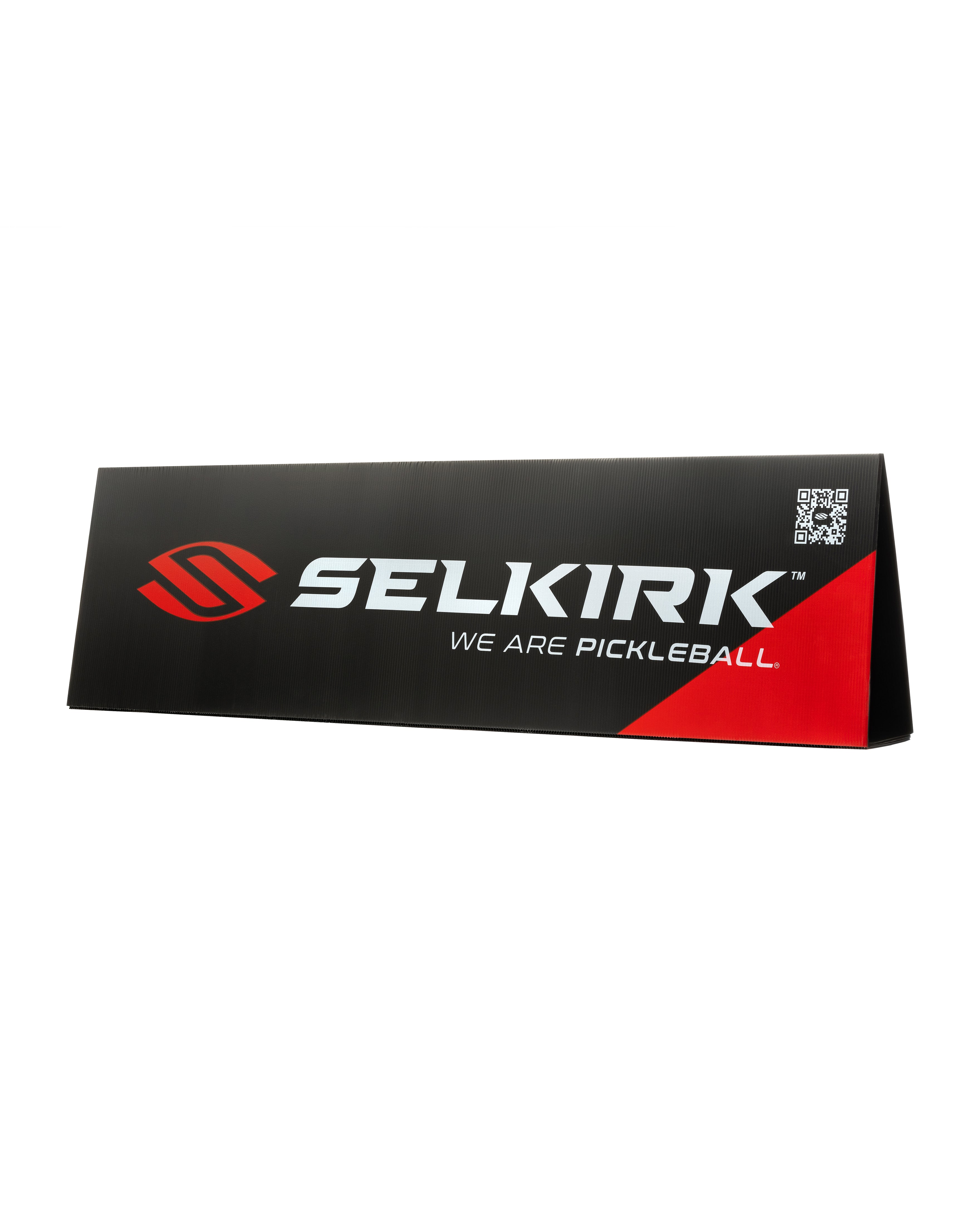 Selkirk Sport pickleball ball blocker in black and red.