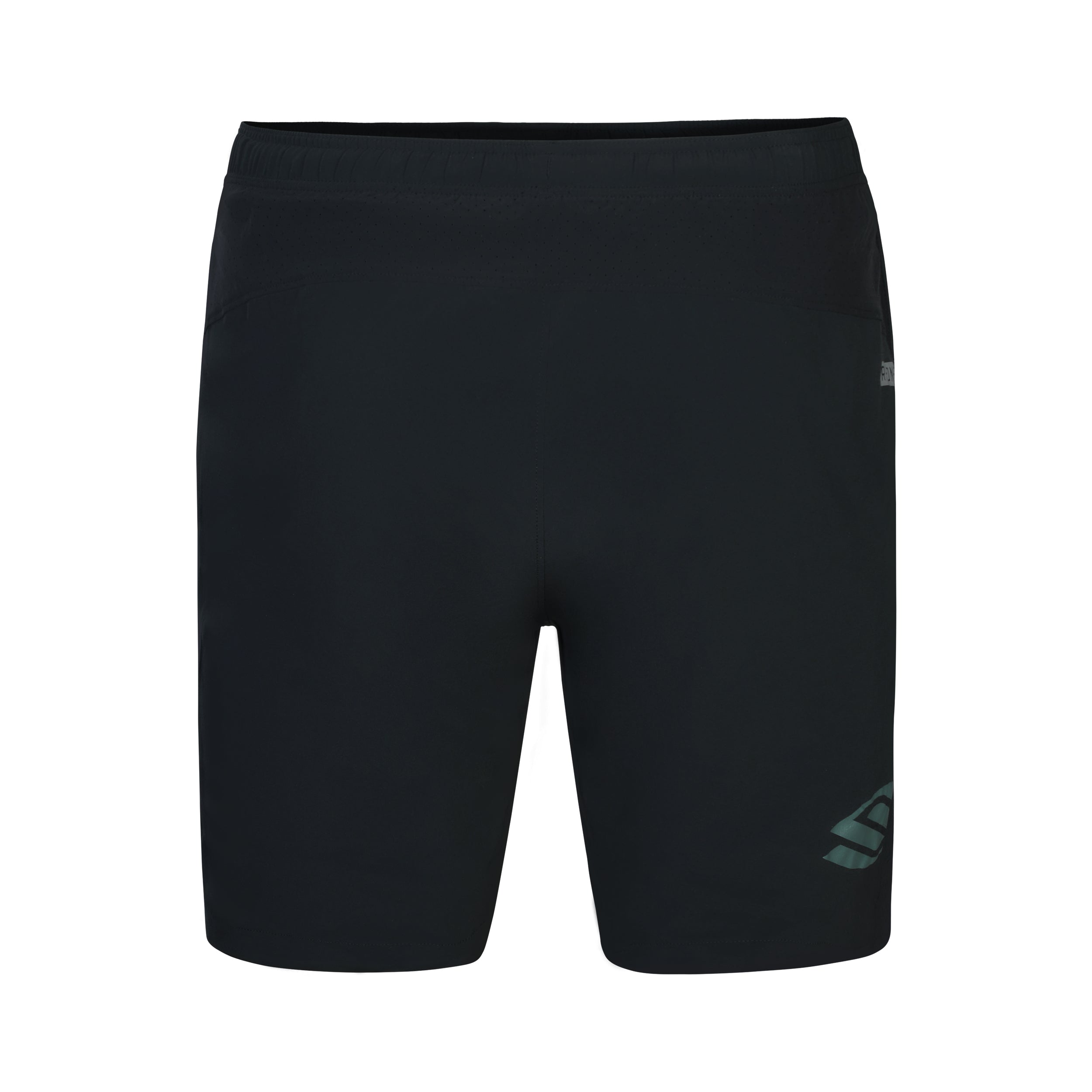 The Selkirk x Rhone Men’s 7” Backspin Lined Shorts in black are designed for performance and comfort on the pickleball court.