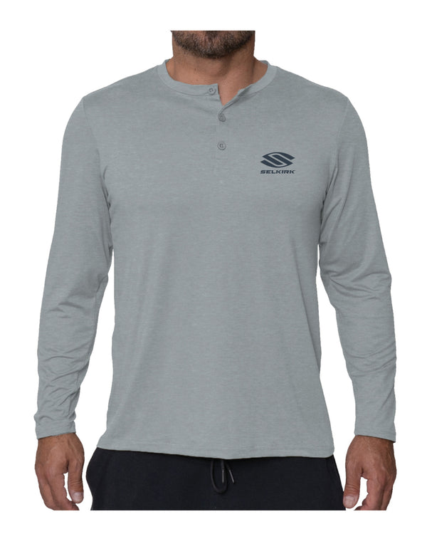 Selkirk Spring Owen Men’s Matty Pickleball Henley Shirt