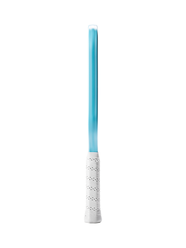 Selkirk SLK ERA Power pickleball paddle in black and blue/cyan.