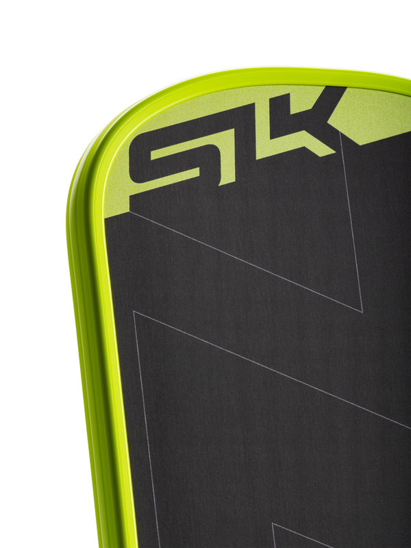 Selkirk SLK ERA Power pickleball paddle in black and volt yellow/green.