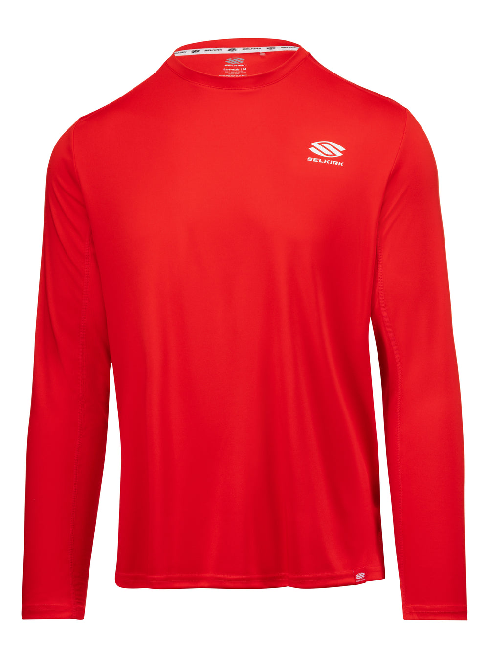 Selkirk Sport Essentials sports-wik men’s long-sleeved performance pickleball t-shirt.