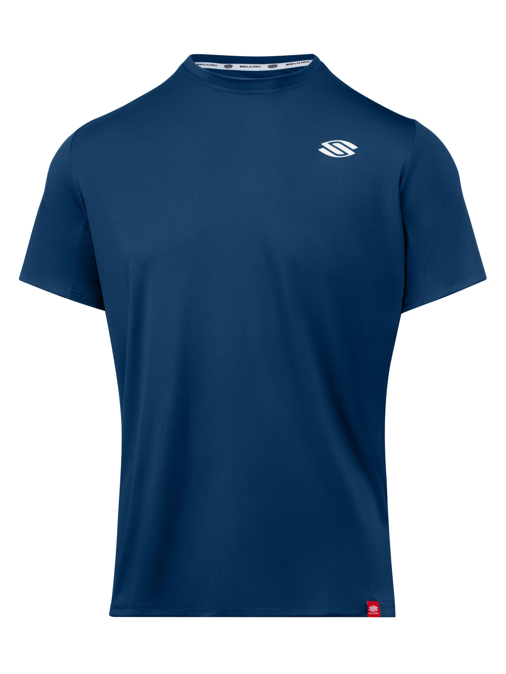 Selkirk Sport Essentials sports-wik men’s short-sleeved pickleball t-shirt.