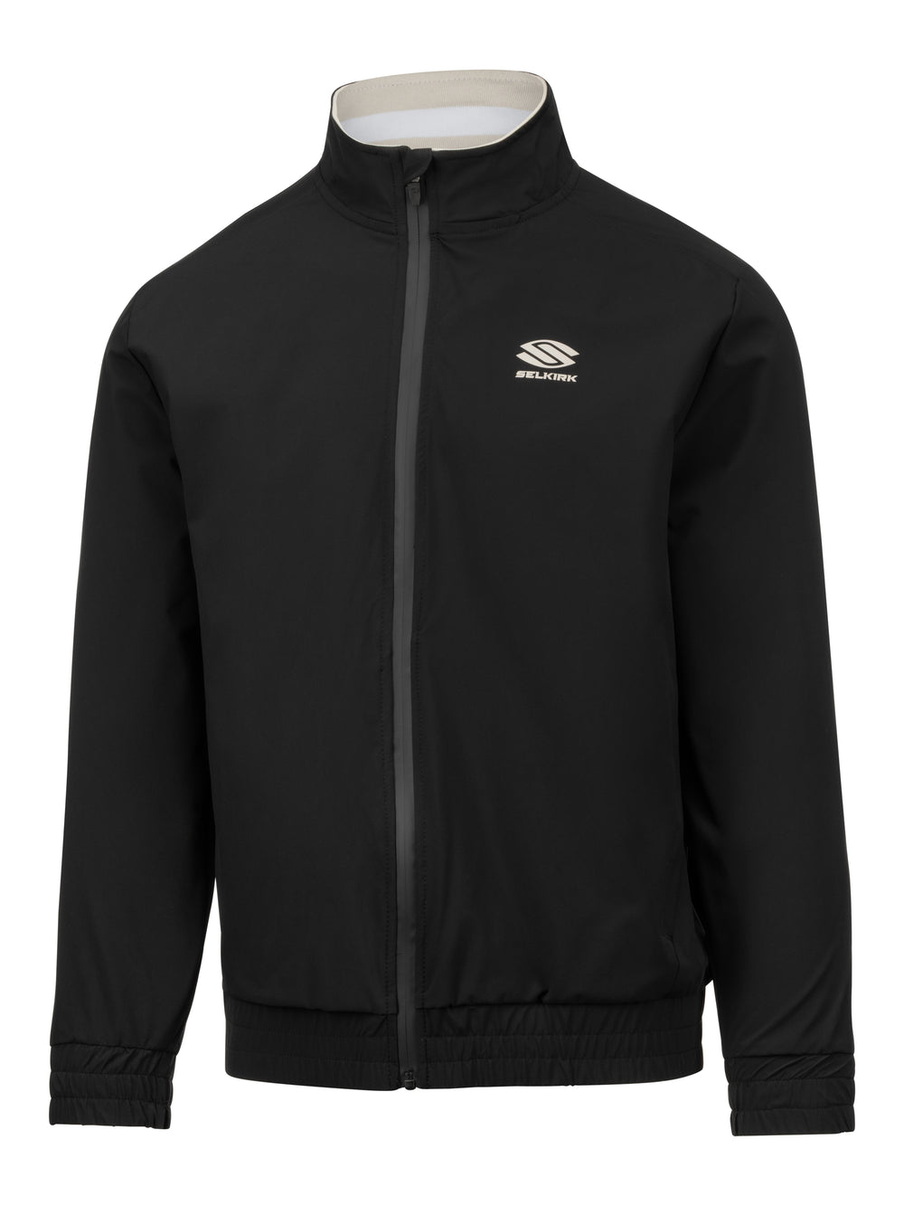 Selkirk Sport Essentials men’s warm-up pickleball full-zip jacket.