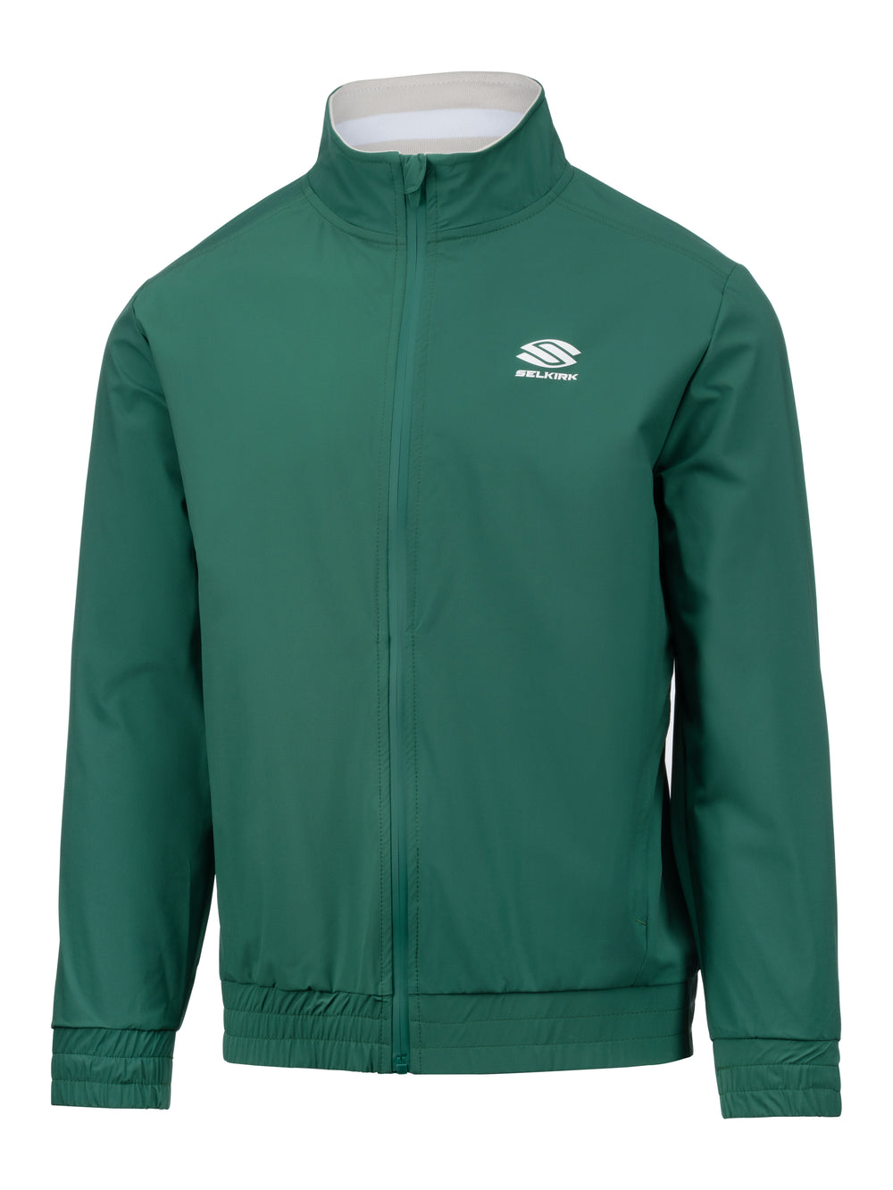Selkirk Sport Essentials men’s warm-up pickleball full-zip jacket.