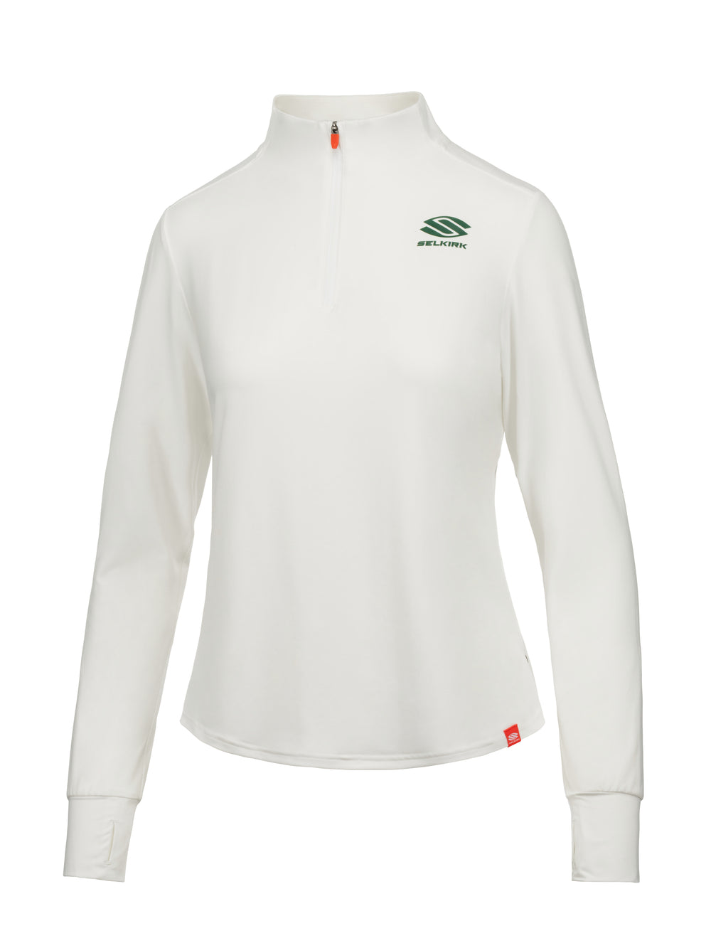 Selkirk Sport Essentials DualSoft women’s pickleball ¼-zip pullover.