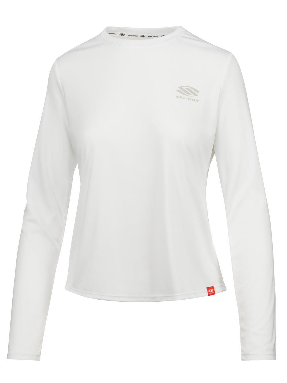 Selkirk Sport Essentials sport-wik women’s long-sleeved pickleball t-shirt.