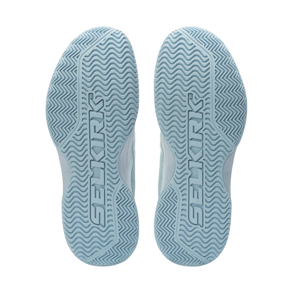 Selkirk Courtstrike Pro women's pickleball shoes in blue.