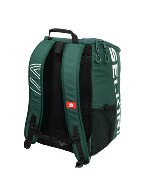 Selkirk Sport Core Line Team Bag Pickleball Backpack - new colors include black, grey, forest green, gold, and pink.