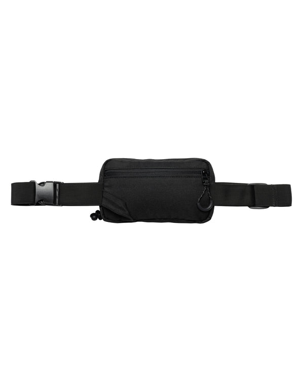 Selkirk pickleball fanny pack bag in black, green, purple/pink, gold, red, and gray.