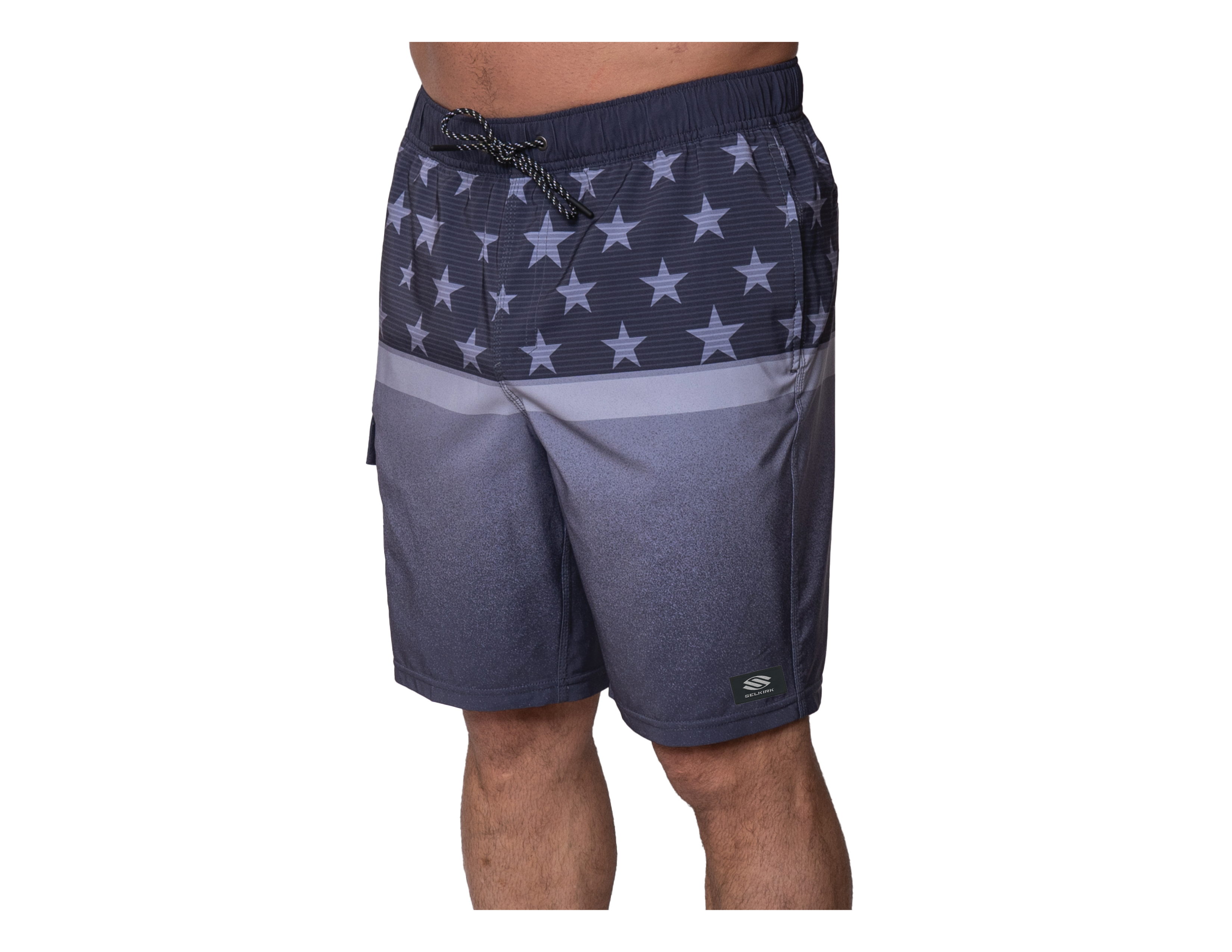 Selkirk Spring Owen Men's Flag Pickleball Shorts.