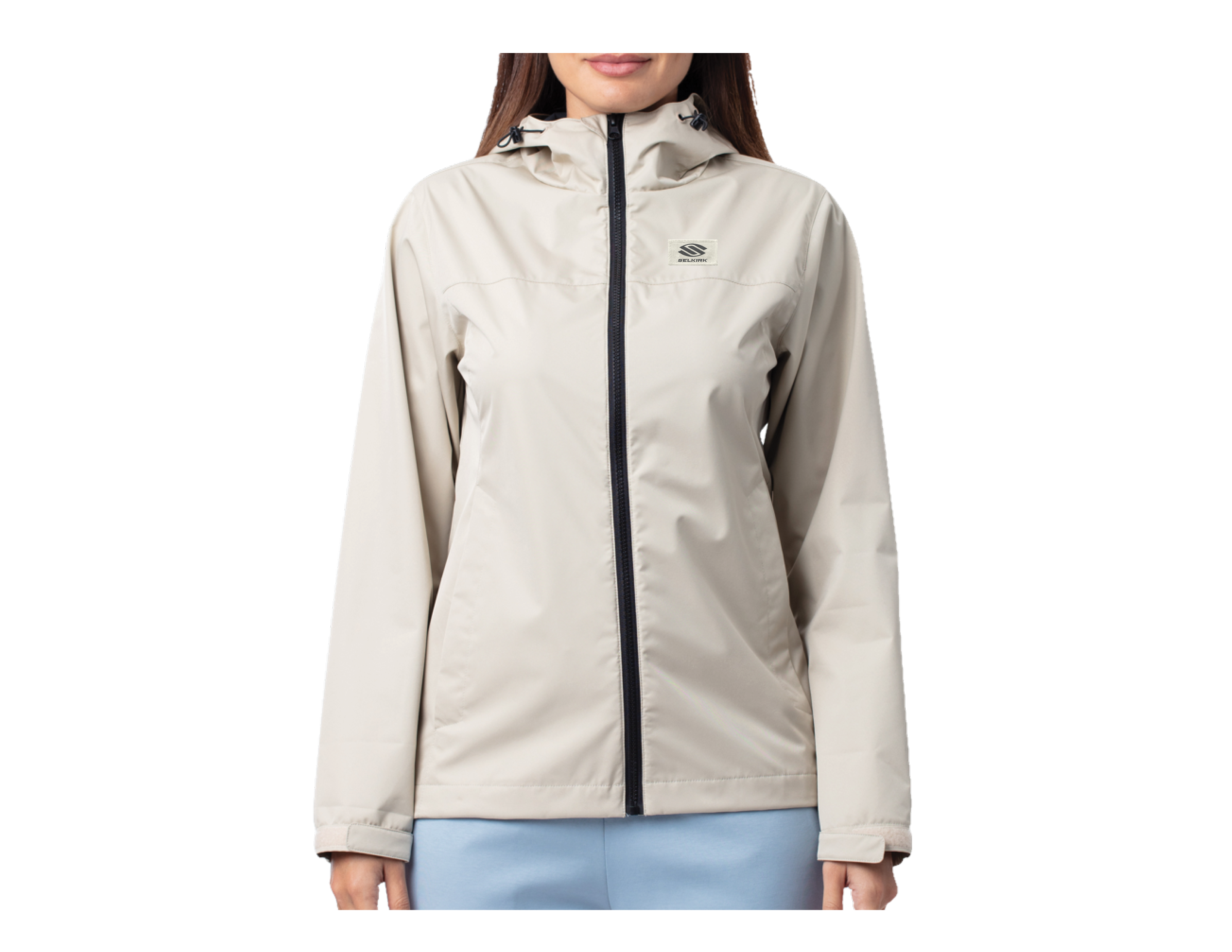 Selkirk Pickleball Spring Owen Women’s Tina Hooded Pickleball Windbreaker Jacket.
