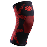 Selkirk Sport 4D Knitted Protective Supports for Pickleball in red and black.