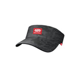 Selkirk Red Label Performance Visor Camo Stretch-Fit in Black and White.
