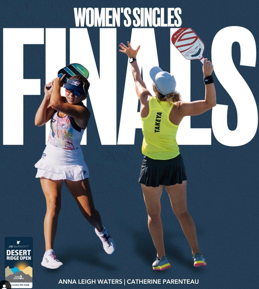 Women's Singles Finals: Anna Leigh Waters vs. Catherine Parenteau