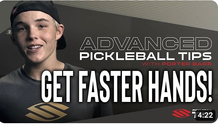Advanced Pickleball Tips with Porter Barr: Get Faster Hands!