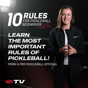 10 Rules for Pickleball Beginners with Maddie Toren. Learn the most important rules of pickleball from a pro pickleball official.