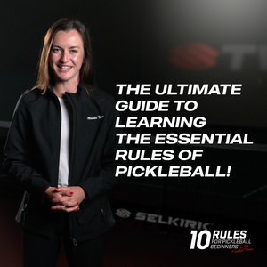Maddie Toren presenting the ultimate guide to learning the essential rules of pickleball.