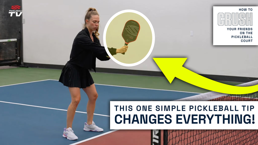 The best ready position for pickleball