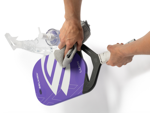 How to clean a pickleball paddle with Infinigrit