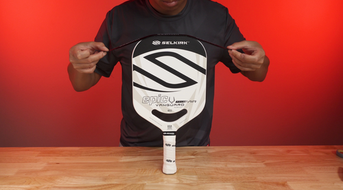 How to apply edge tape to your pickleball paddles
