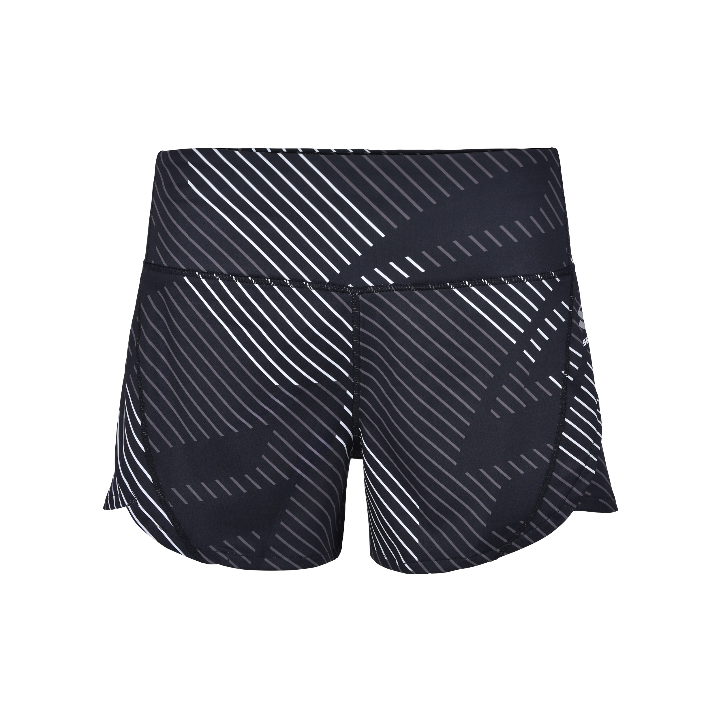 Black Pro Line Women's High Waist Short 3.5