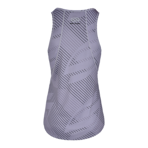 Selkirk Pro Line Women's Sleeveless Tank in Zinc color, featuring a mesh panel and moisture-wicking fabric.
