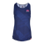 Selkirk pickleball navy sleeveless tank top with mesh panel and silicone logo, Selkirk Pro Line Women's Sleeveless Tank - 2023.