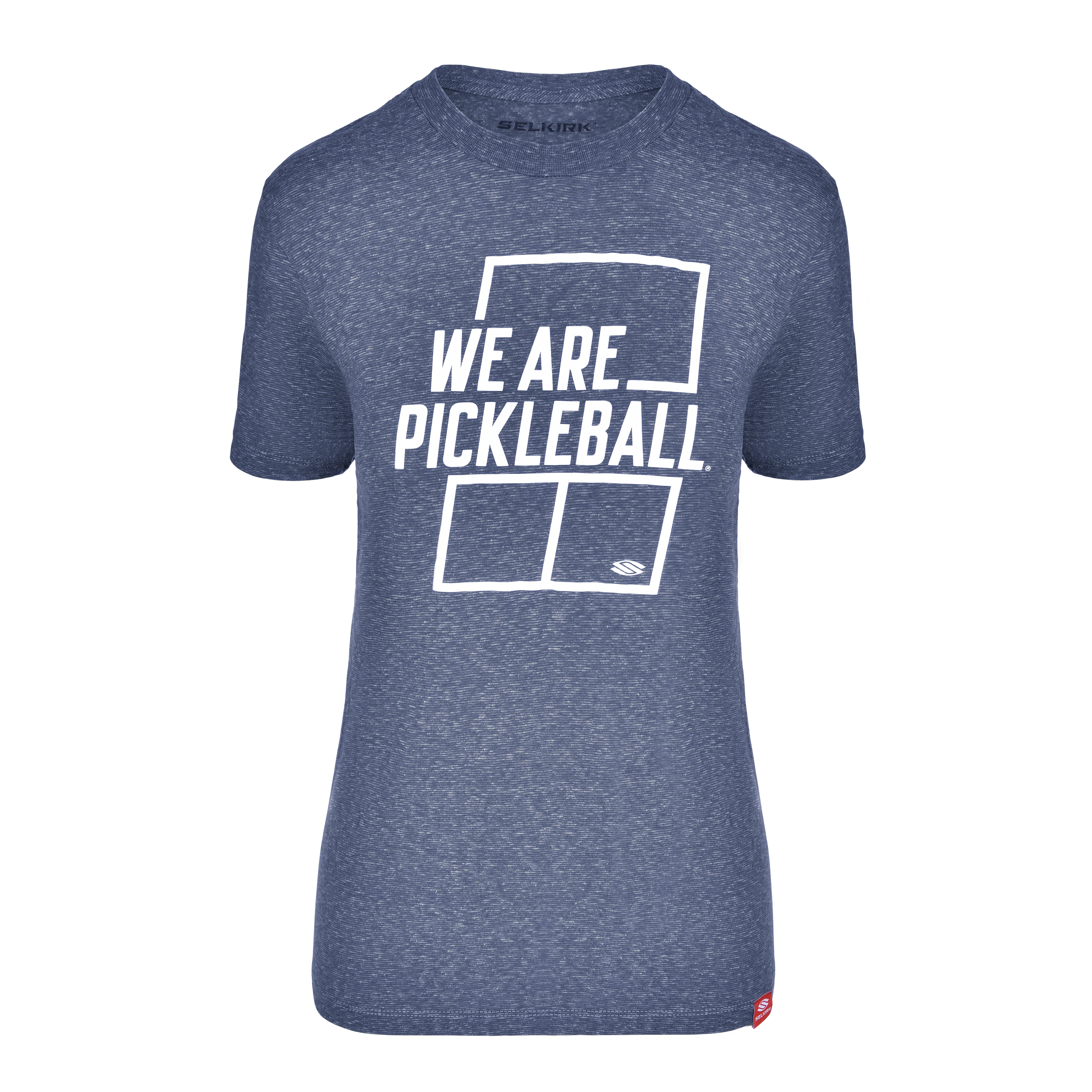 Navy Selkirk Unisex We Are Pickleball Court Shirt