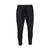 Selkirk Men's Maxima Meta Pants in black, featuring a printed logo and elastic waistband, size small