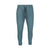 Light blue Selkirk Men's Maxima Meta Pants with slashed front pockets and printed logo