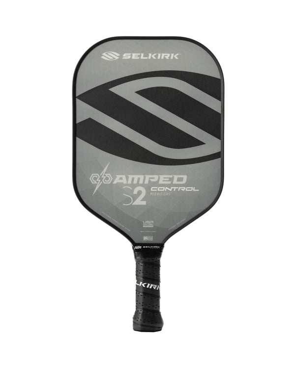 Gray Selkirk AMPED Control - S2 Pickleball Paddle - $160