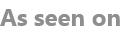 As Seen On logo.