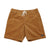 Men’s Latitude Lounge Shorts in brown corduroy with elastic waist and drawcord