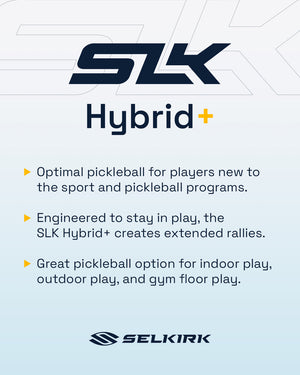 Selkirk SLK Hybrid+ Pickleball Balls - 100 pack.